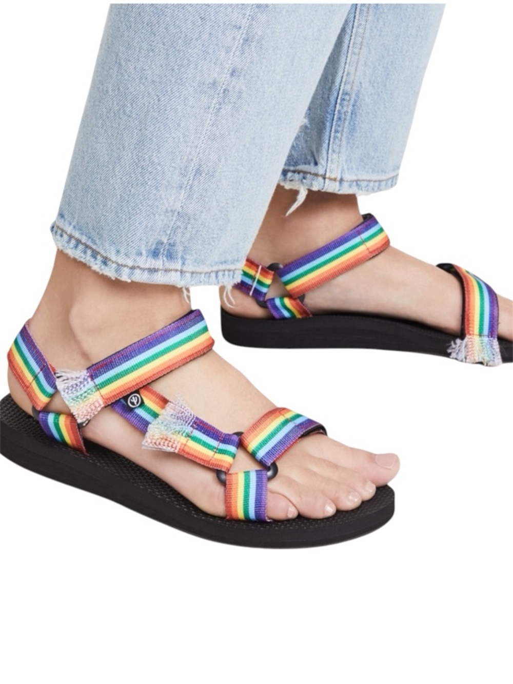 Arizona Love Trekky Fun Sandals in Stripes size 42
